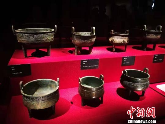山西青铜博物馆展品。 杨杰英 摄